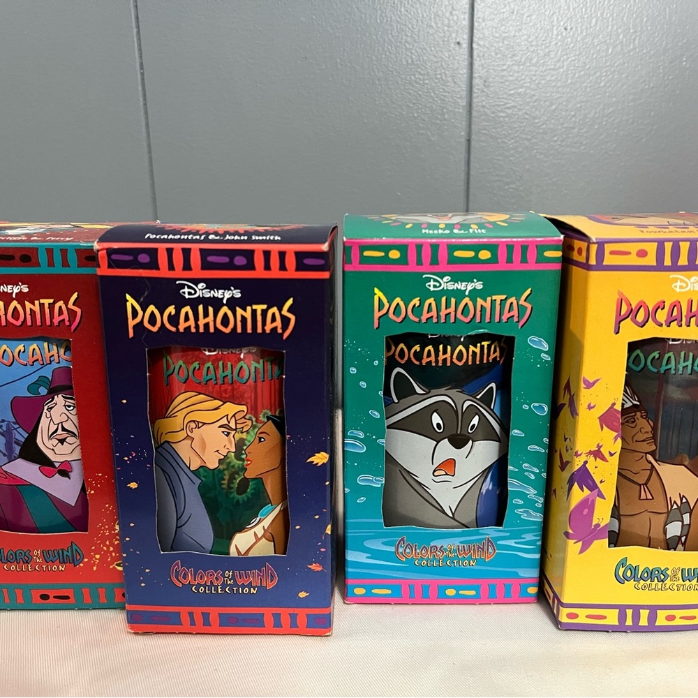 Disney Pocahontas Cups